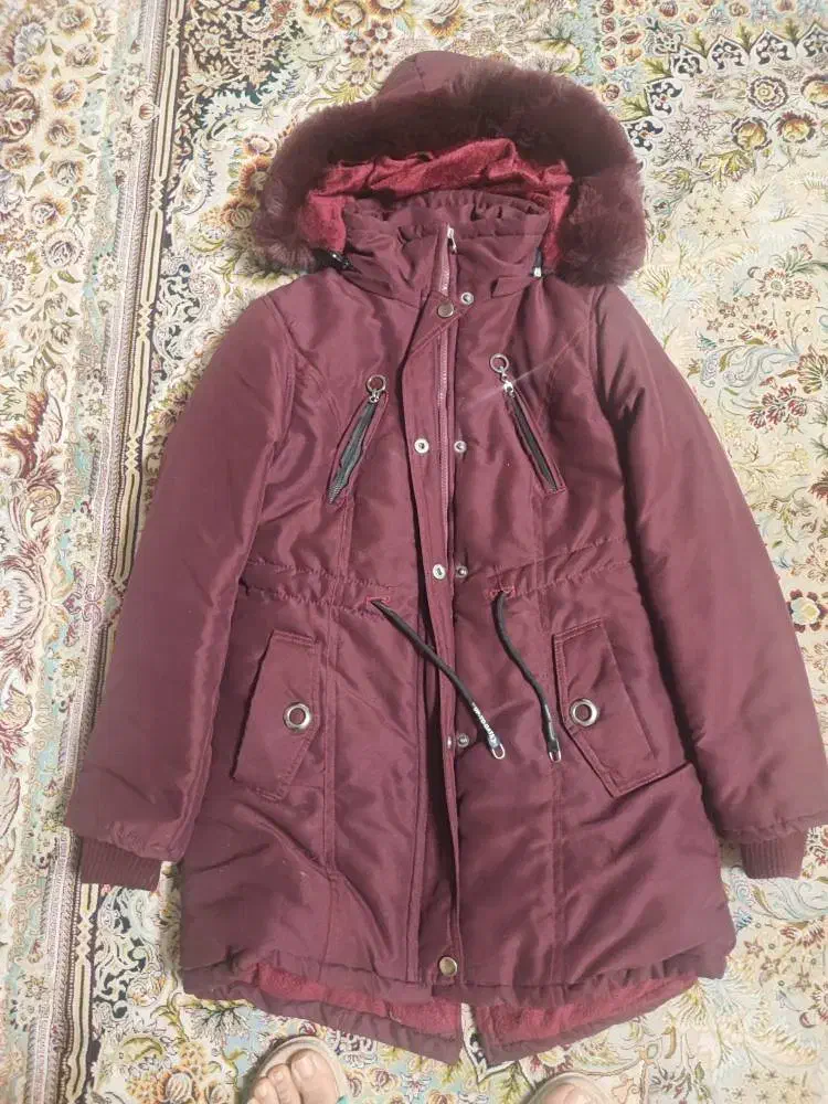 کاپشن دخترانه اصل و در حد نو|لباس|طرقبه, |دیوار