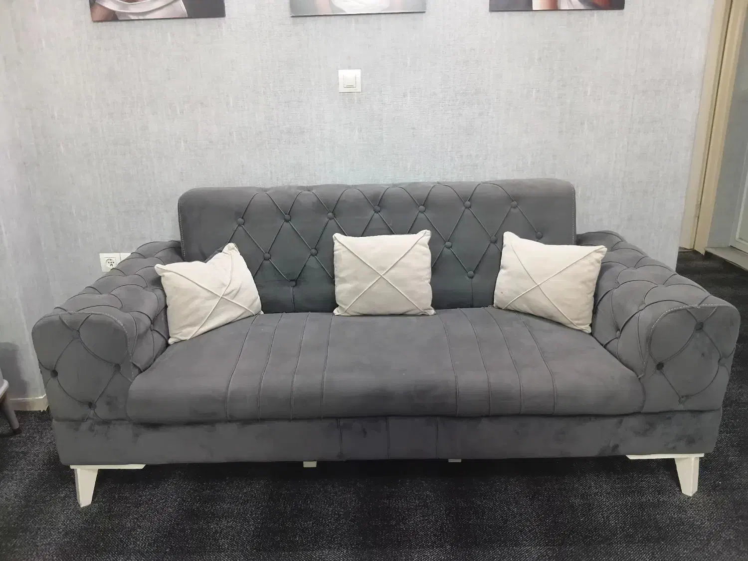 مبل نیو کلاسیک چستر ۷ نفره|مبلمان خانگی و میز عسلی|قم, پردیسان|دیوار