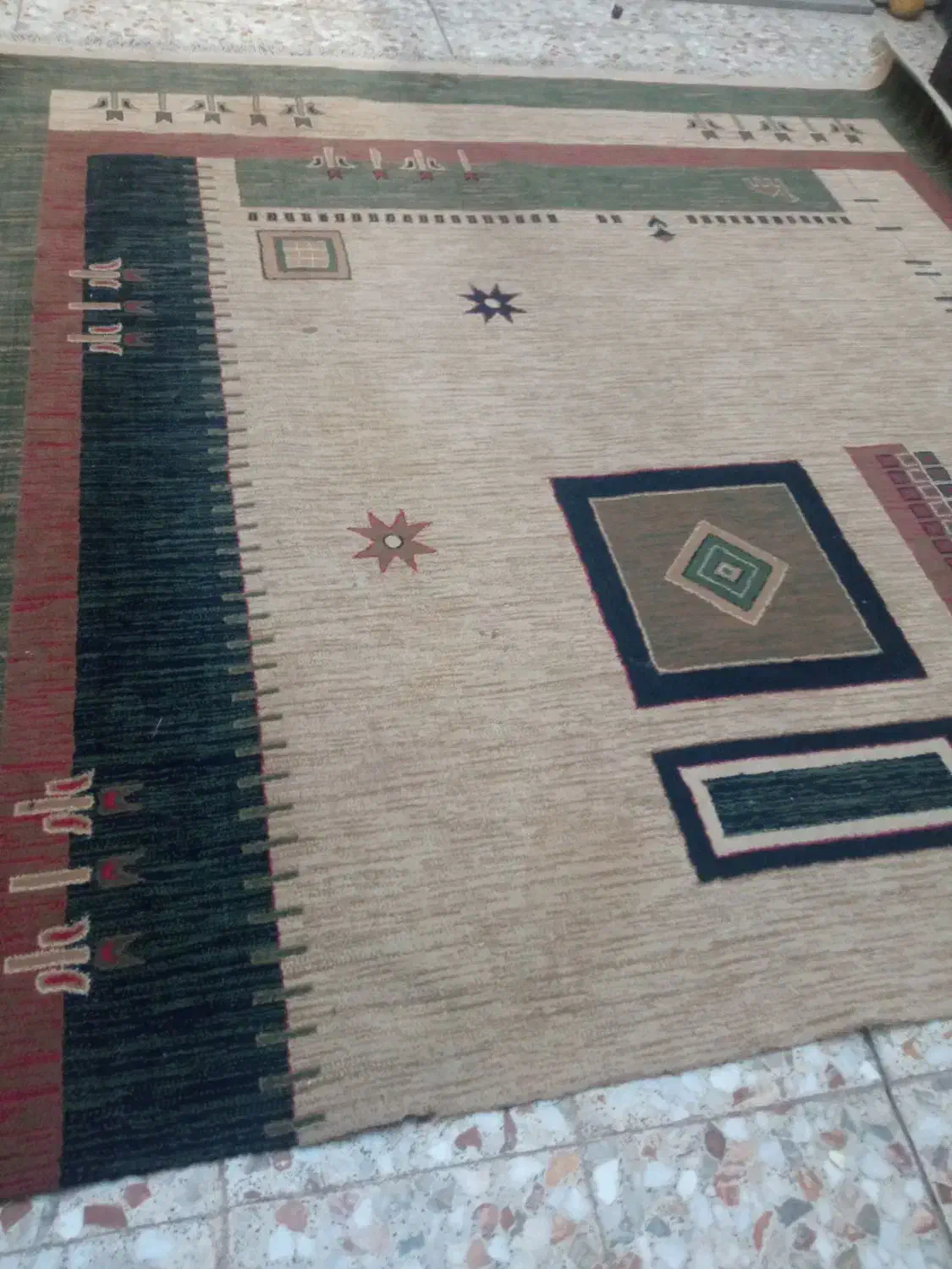 قالین|فرش|دزفول, |دیوار