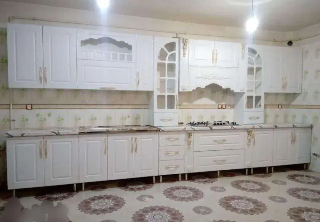 کابینت آماده آشپزخانه/پی وی سی/برانکو/کارگاهی|مصالح و تجهیزات ساختمان|اهواز, زردشت|دیوار