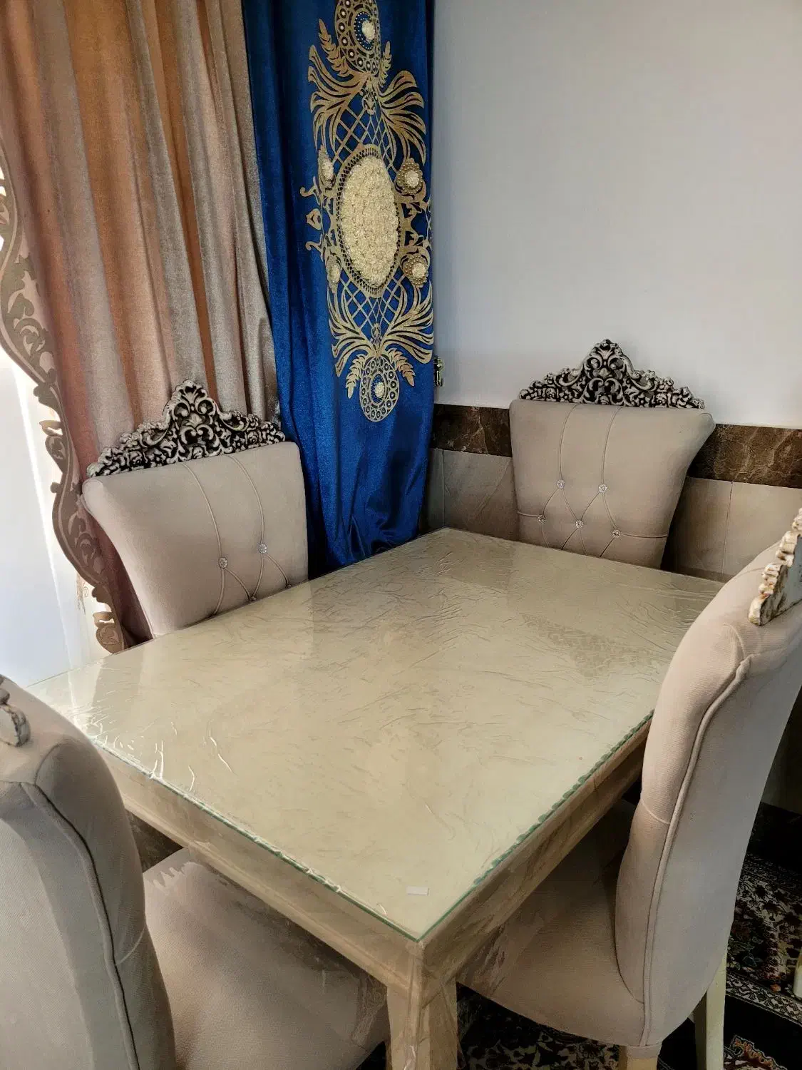 میزناهارخوری ۴نفره|میز و صندلی غذاخوری|مشهد, علی آباد|دیوار