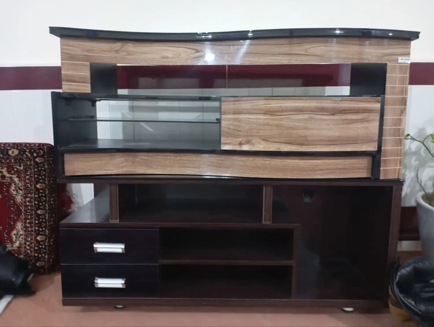 دوتا میز تلویزون|میز تلویزیون|آذرشهر, |دیوار