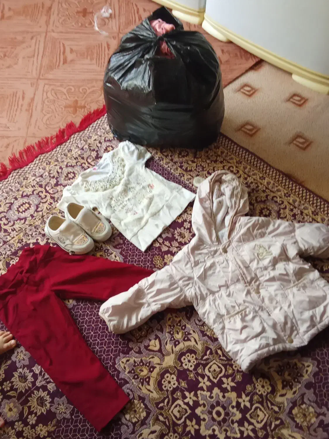 اهدا لباس دخترانه یک تا دو سال|کفش و لباس بچه|مهاباد (آذربایجان غربی), |دیوار