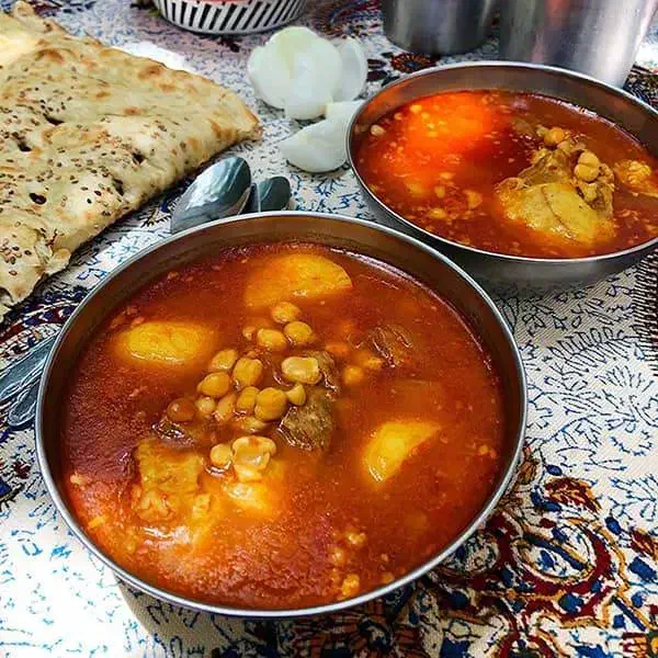 دیزی ، بزقرمه ، پیتزا سینی ۵ نفره ، دوغ محلی ۲۵۰cc|خوردنی و آشامیدنی|سیرجان, |دیوار