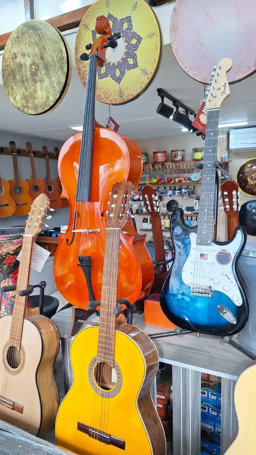 فروش ساز های ایرانی و جهانی|گیتار، بیس، امپلیفایر|لنگرود, |دیوار