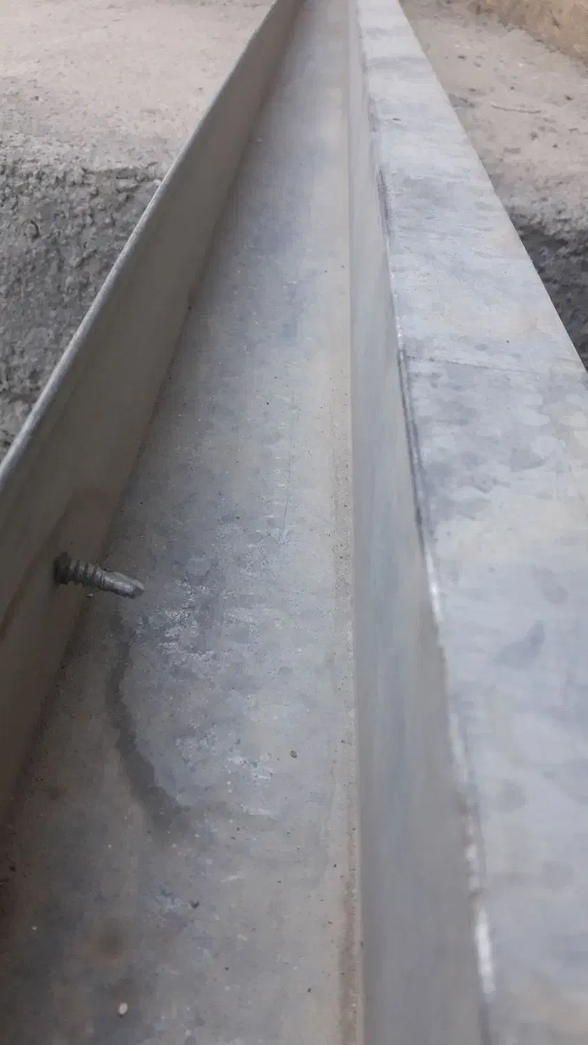 ایرانت و ناودانی اهنی گالوانیزه|مصالح و تجهیزات ساختمان|سنندج, |دیوار