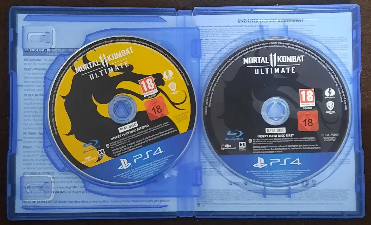 دیسک بازی مورتال کمبت التیمیت|کنسول، بازی ویدئویی و آنلاین|گرگان, |دیوار