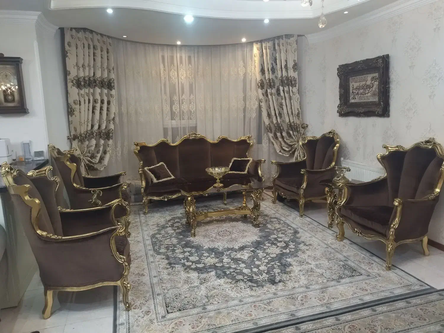 مبل استیل در حد نو|مبلمان خانگی و میز عسلی|فردیس, قریشی|دیوار