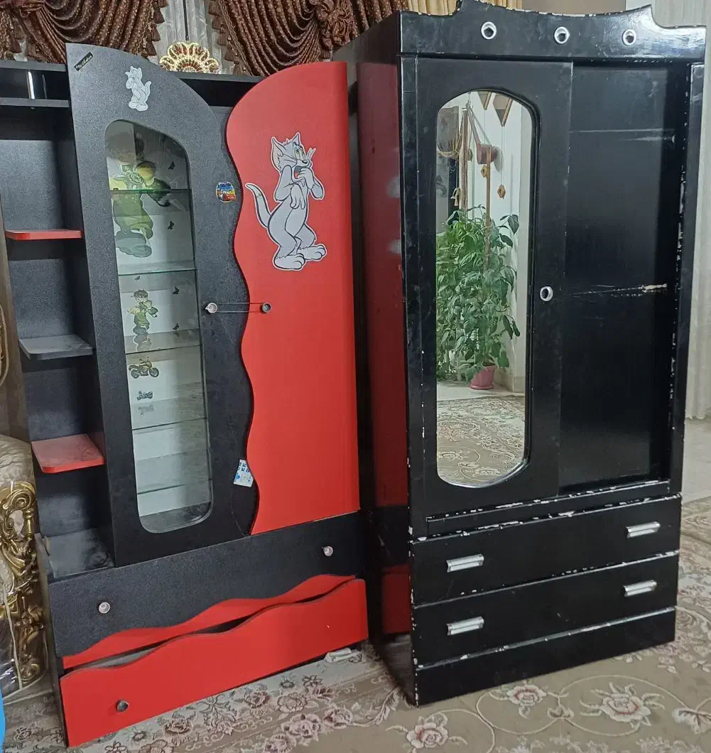 کمد و کمد کودک|جاکفشی، کمد، دراور|گلبهار, نوبهار|دیوار