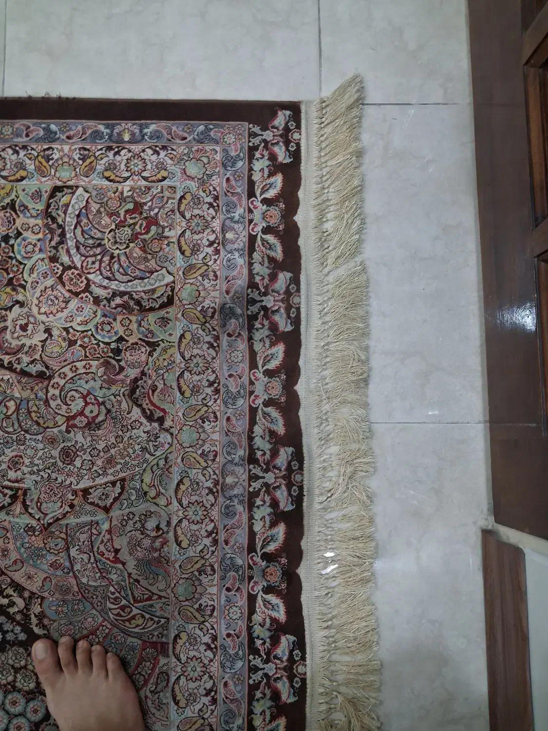 ۲تخته فرش۱۲متری ۱۲۰۰شانه|فرش|گلستان (تهران), |دیوار