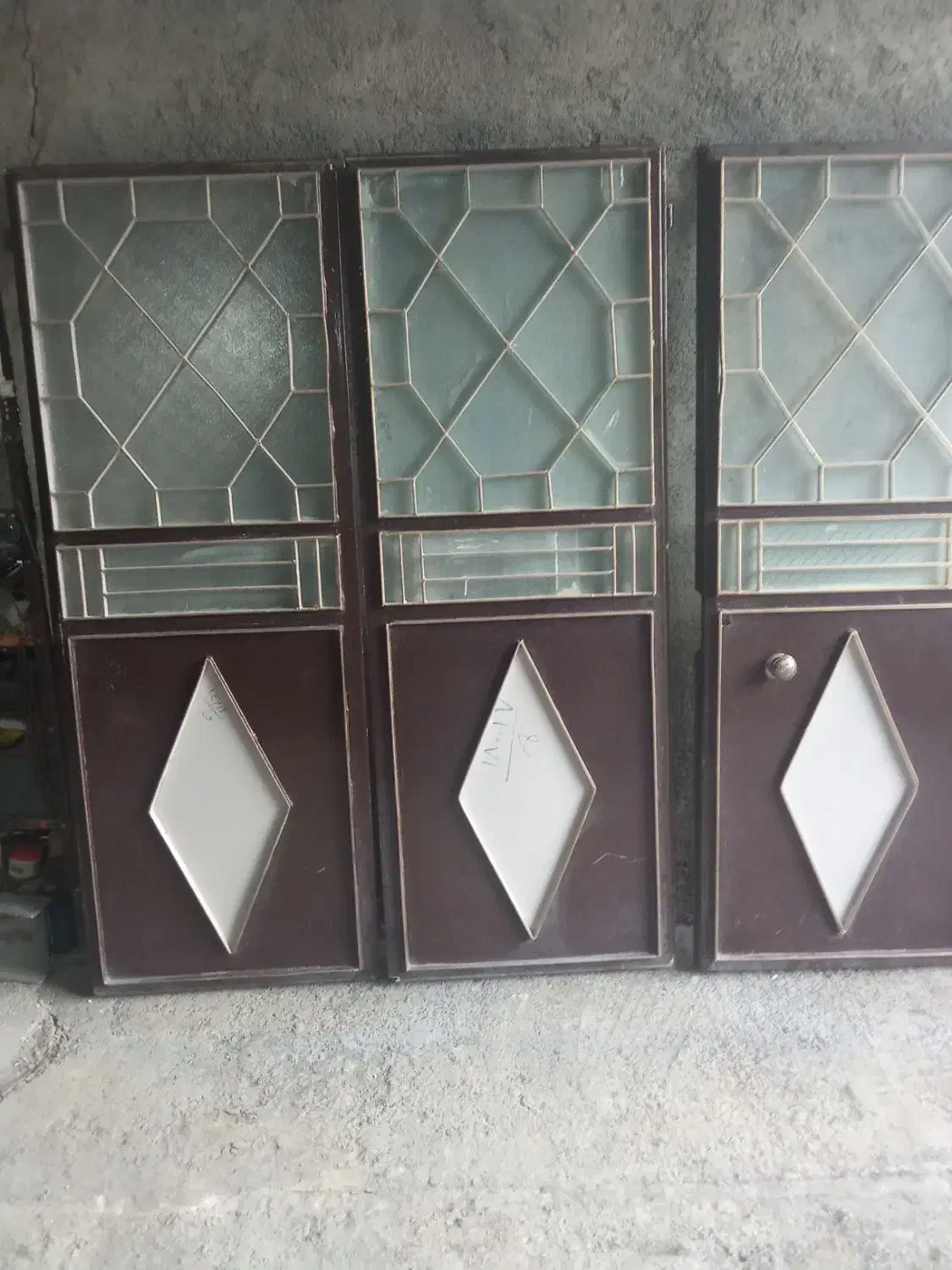 درب‌حیاط ماشین رو  آهن  بدون زنگ زدی و خرابی|مصالح و تجهیزات ساختمان|سنندج, |دیوار