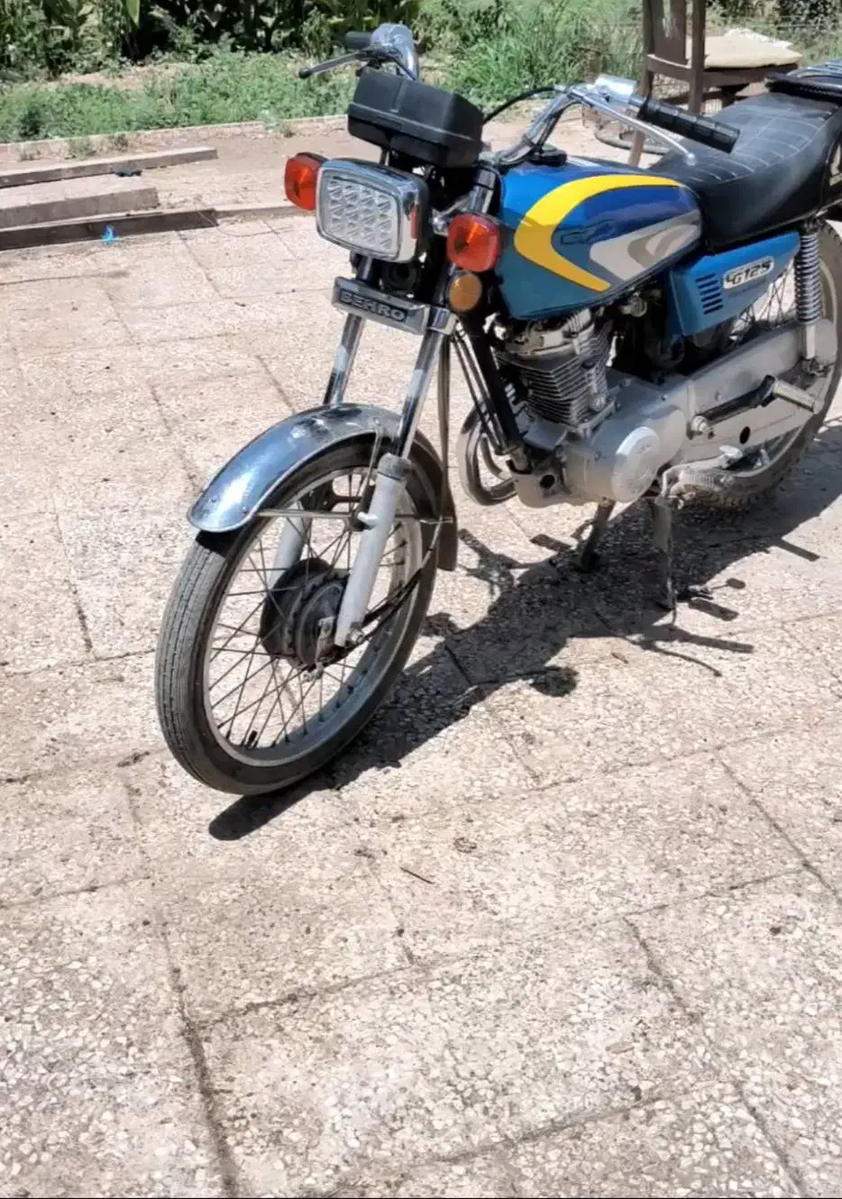 بهرو (رهرو ) ۱۲۵|موتورسیکلت|پیشوا, |دیوار