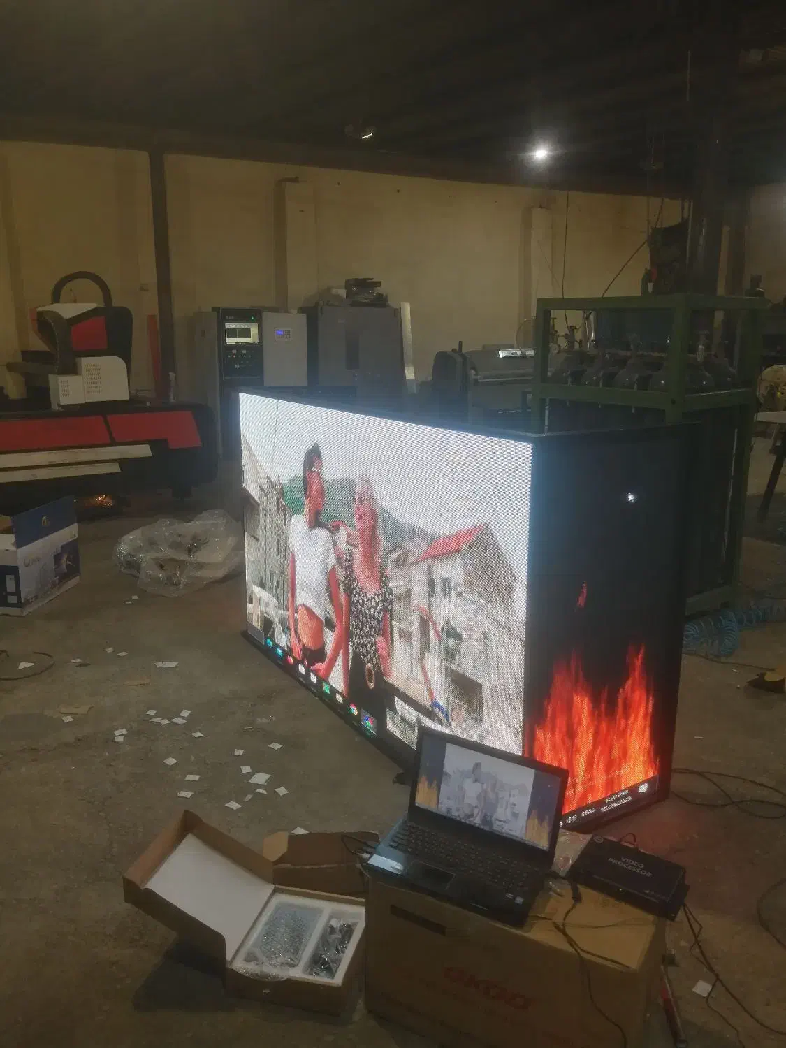 تلویزیون شهری تابلو روان led نمایشگر تبلیغاتی|فروشگاه و مغازه|شهریار, شهریار|دیوار