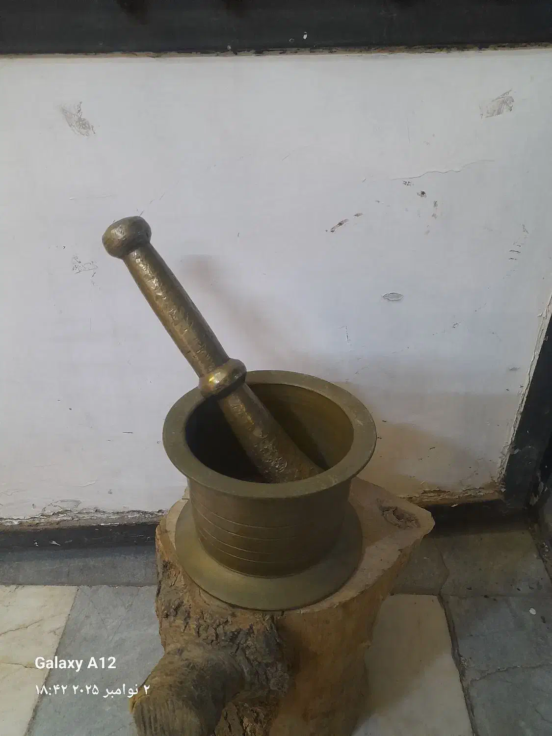 هاونگ قدیمی|صنایع دستی و سایر لوازم تزئینی|قم, شهرک امام حسن|دیوار