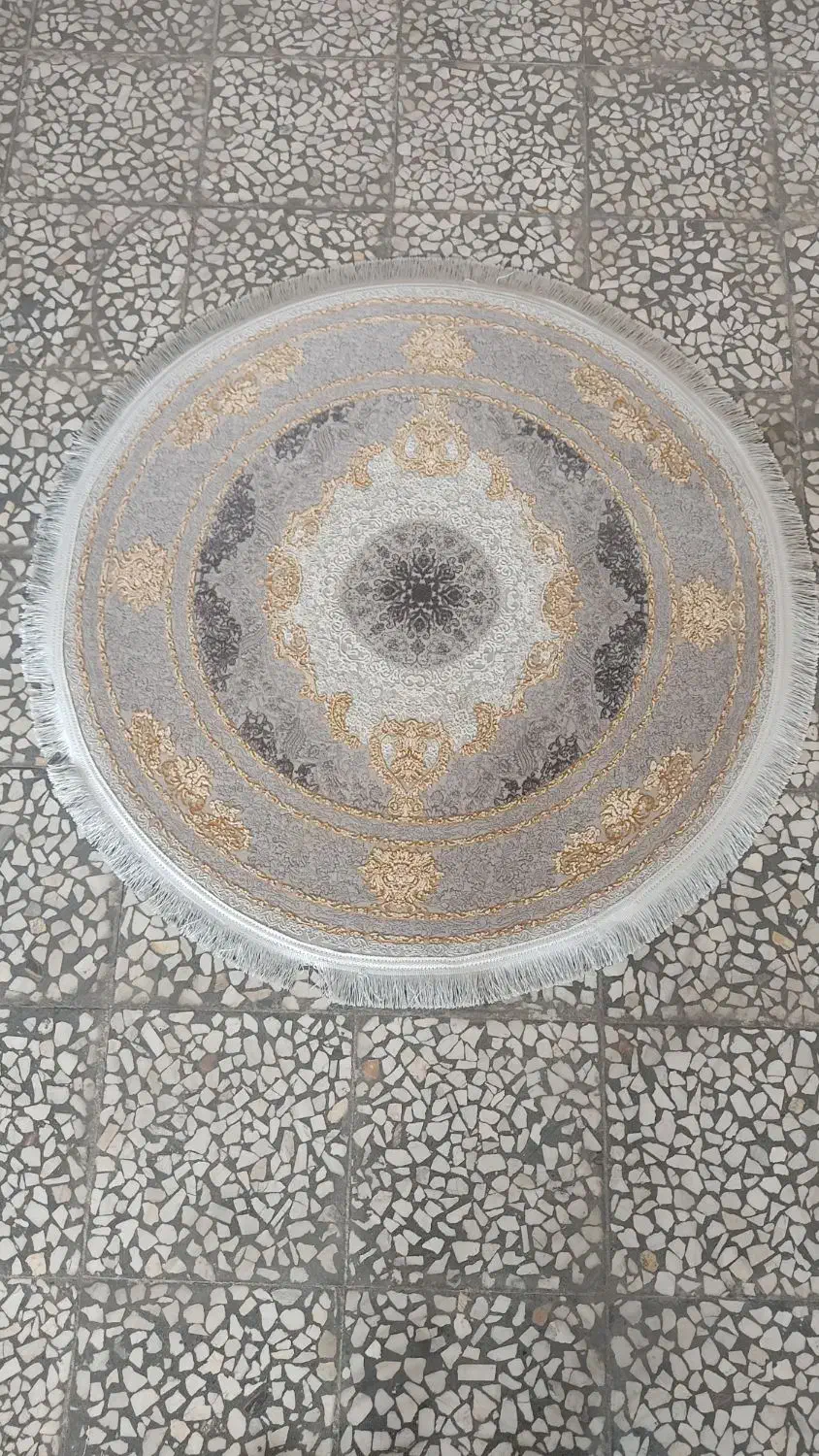 قالیچه دایره قطر ۱ متر|فرش|قم, سالاریه|دیوار