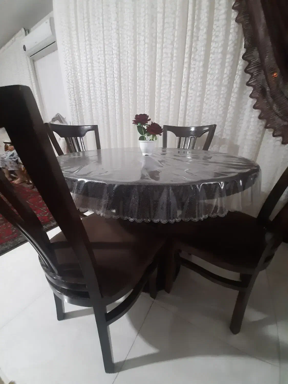 میز ناهار خوری|میز و صندلی غذاخوری|خوانسار, |دیوار