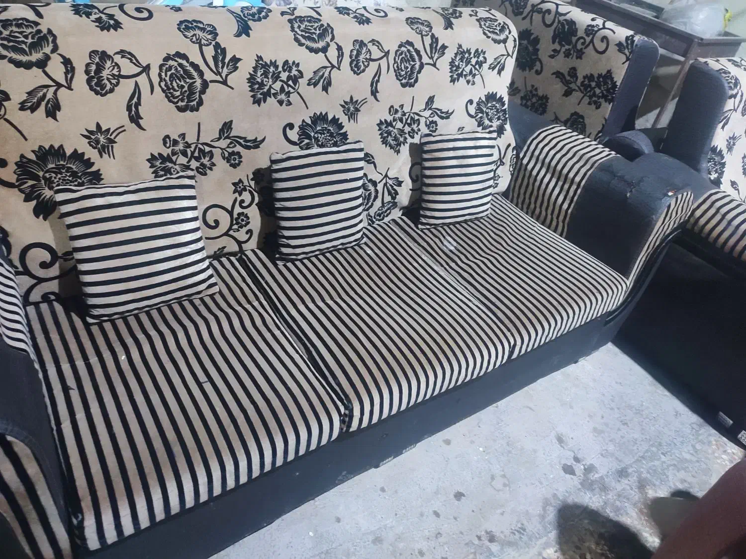 مبل هفت نفره 800هزار|مبلمان خانگی و میز عسلی|خبر, |دیوار