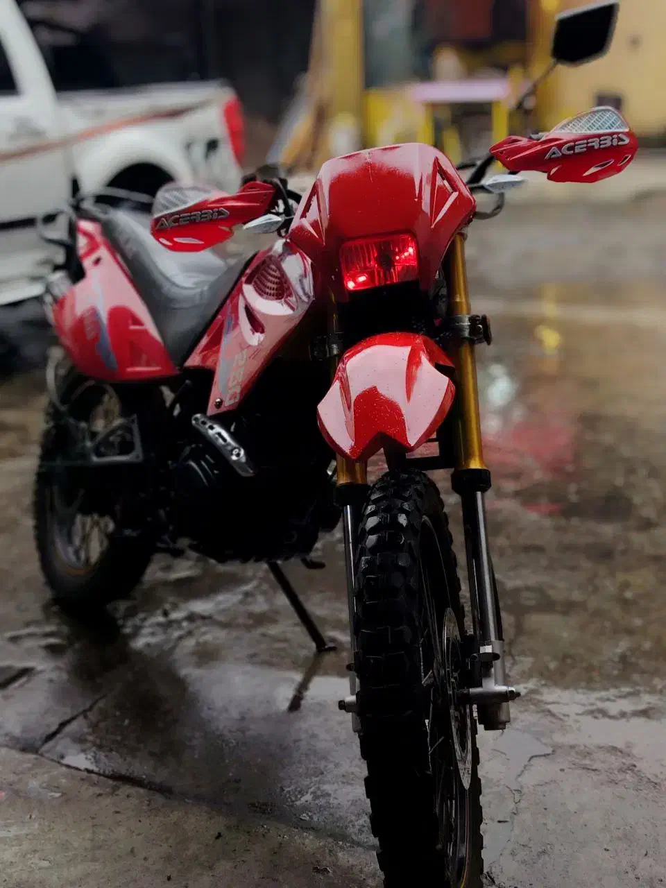 تریل فلات ۲۵۰معاوضه|موتورسیکلت|رشت, بازار|دیوار