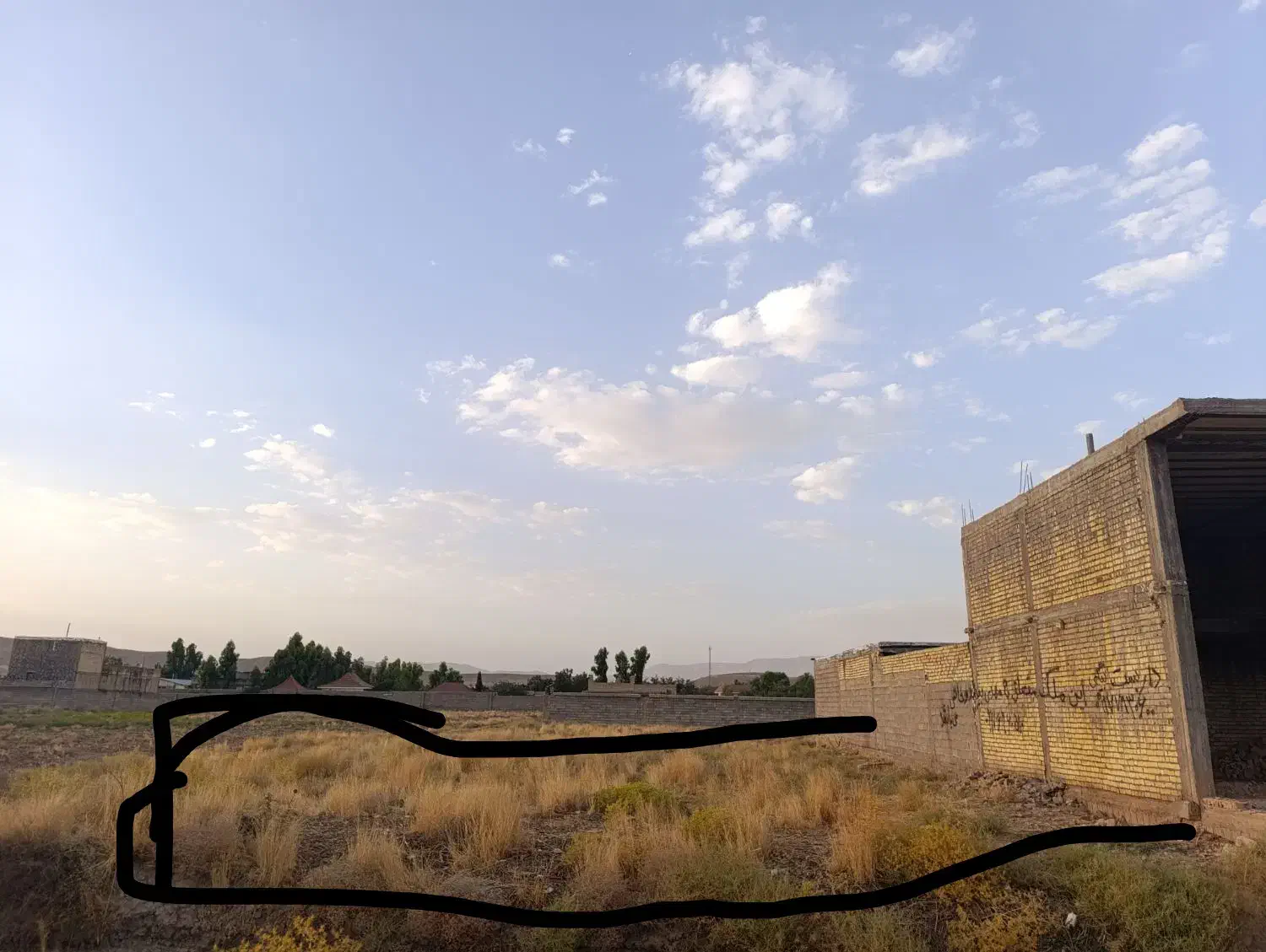 معاوضه زمین در خاتونک۱۵۰متر|فروش زمین و ملک کلنگی|شیراز, نشاط|دیوار