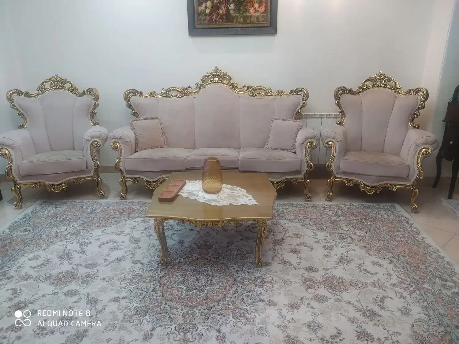 مبل استیل ۹ نفره|مبلمان خانگی و میز عسلی|تهران, باشگاه نفت|دیوار