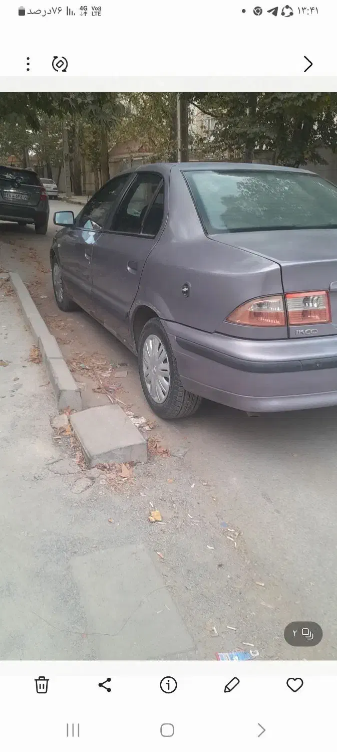 سمندef7 مدل ۹۱|خودرو سواری و وانت|کرمانشاه, |دیوار