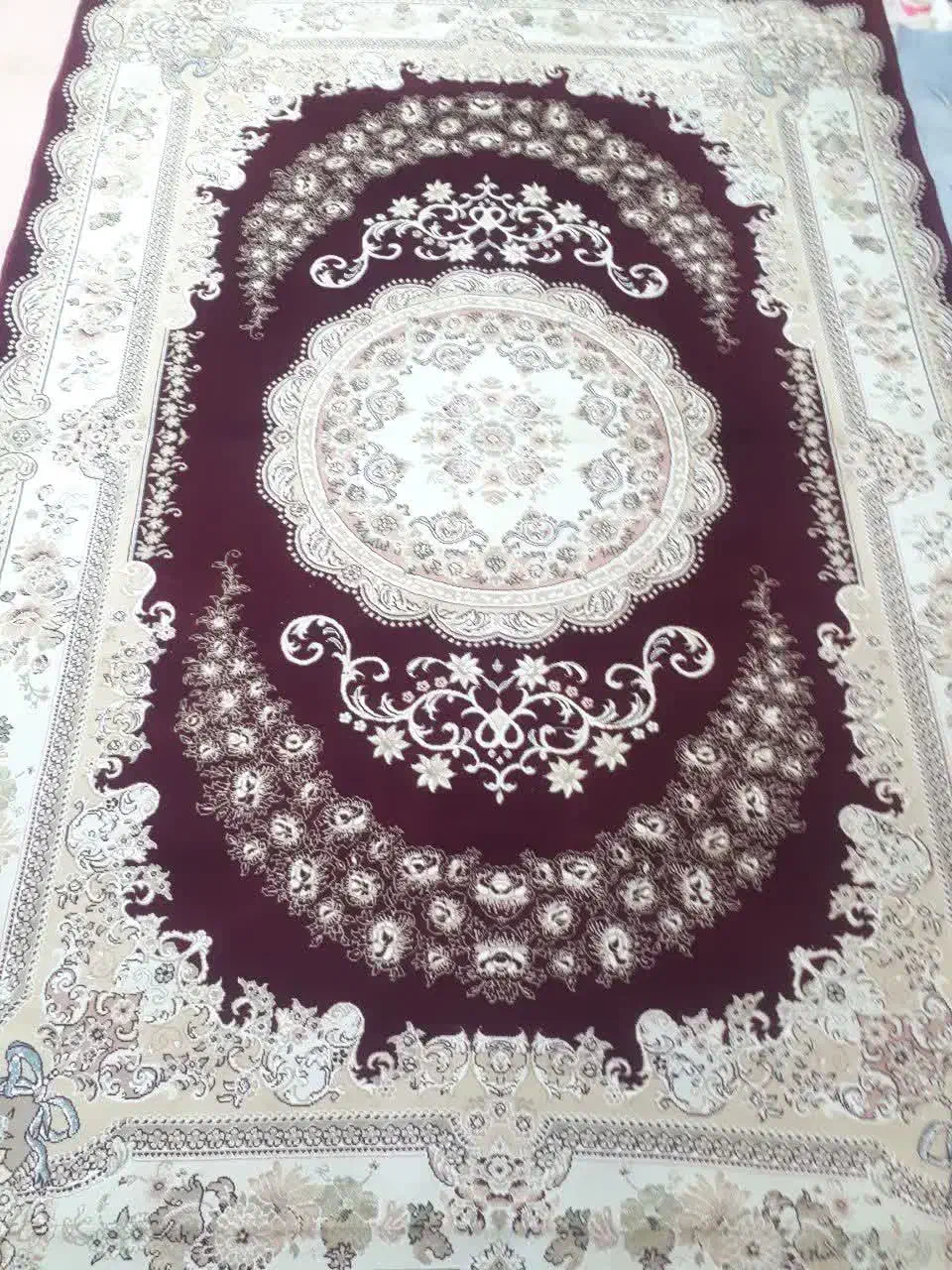 فرش دوتخته ۹ متری و یک فرش شش متری تمیز|فرش|قدس, شهرقدس|دیوار