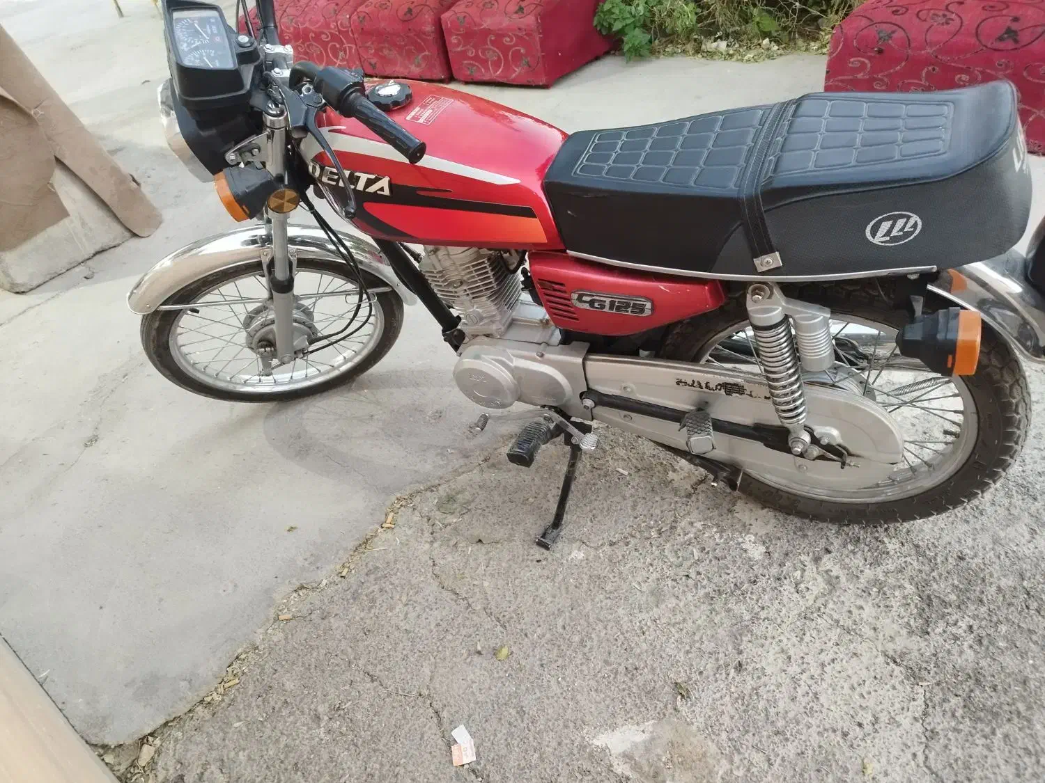 موتور سیکلت 125 دلتا انژکتوری مدل 98|موتورسیکلت|شاهین‌شهر, کوی مهدیه|دیوار