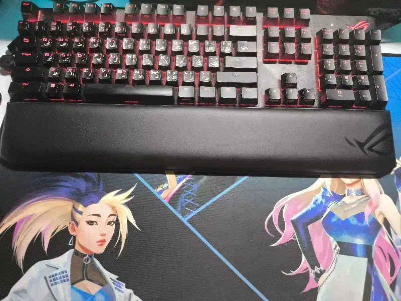 کیبورد گیمینگ rog strix scope delux|قطعات و لوازم جانبی رایانه|اهواز, پادادشهر|دیوار