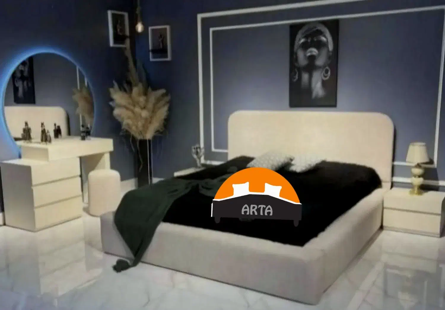 سرویس خواب مدل افشان 2نفره و تک نفره|تخت و سرویس خواب|چهاردانگه (تهران), |دیوار