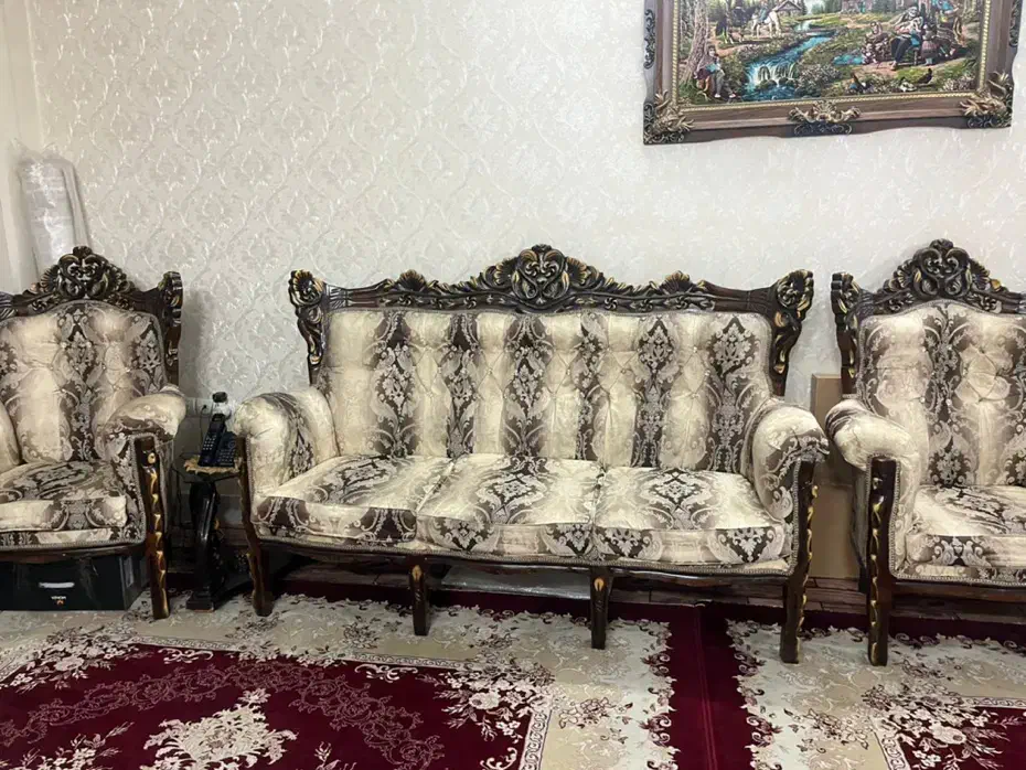 مبل سلطنتی|مبلمان خانگی و میز عسلی|اسلام‌شهر, شهرک قائمیه|دیوار