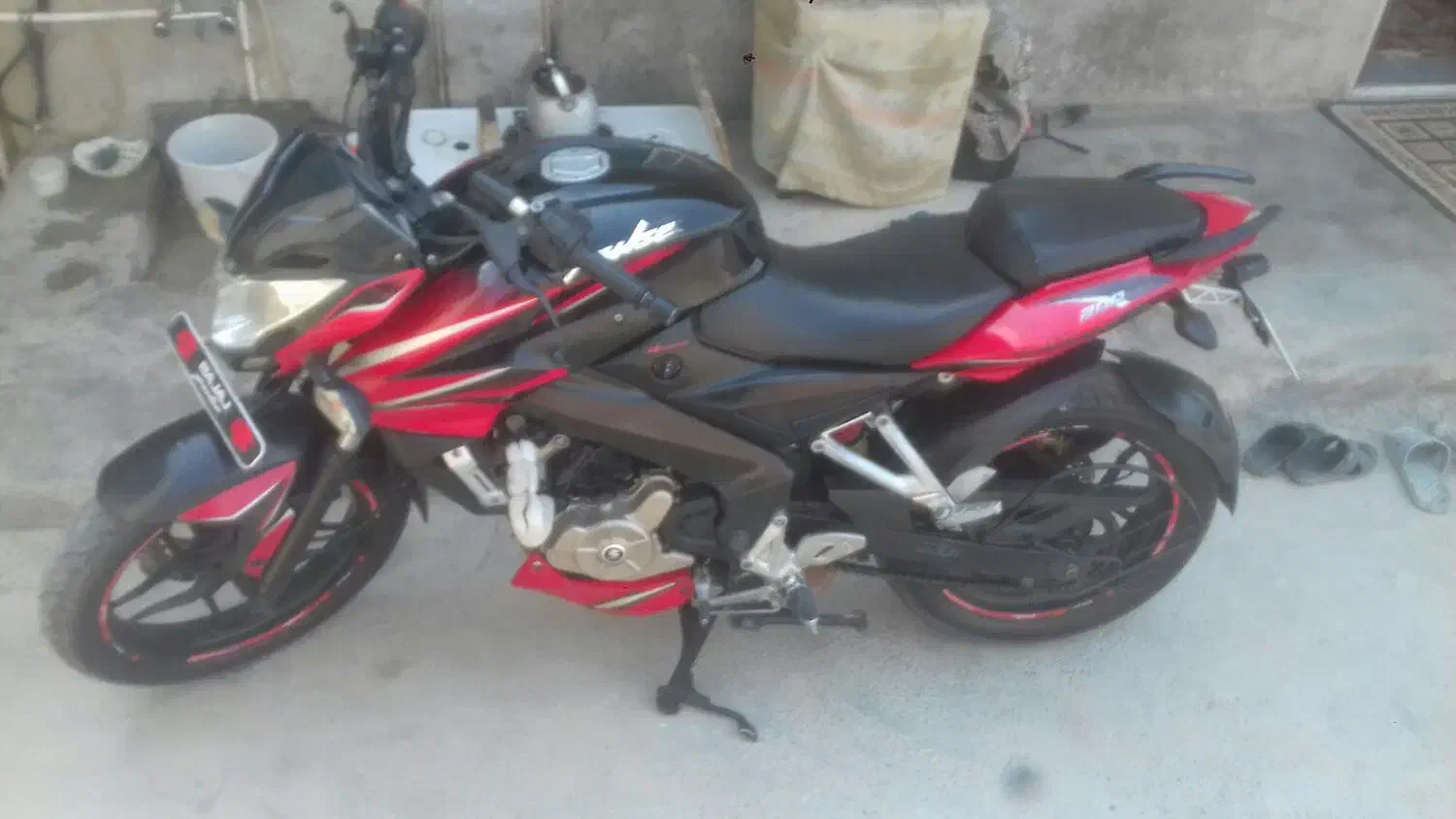 ان اس 200 ns پلاک ملی مدارک کامل|موتورسیکلت|آق قلا, |دیوار