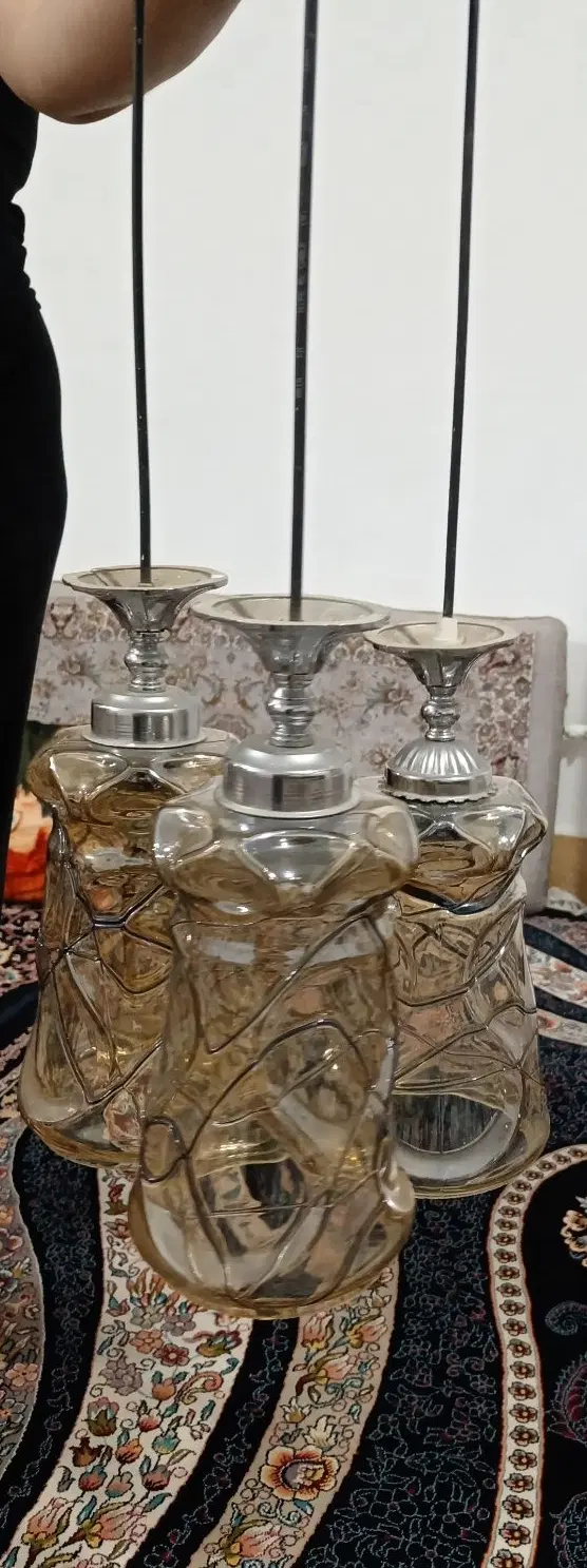 لوستر|لوستر و چراغ آویز|تاکستان, |دیوار