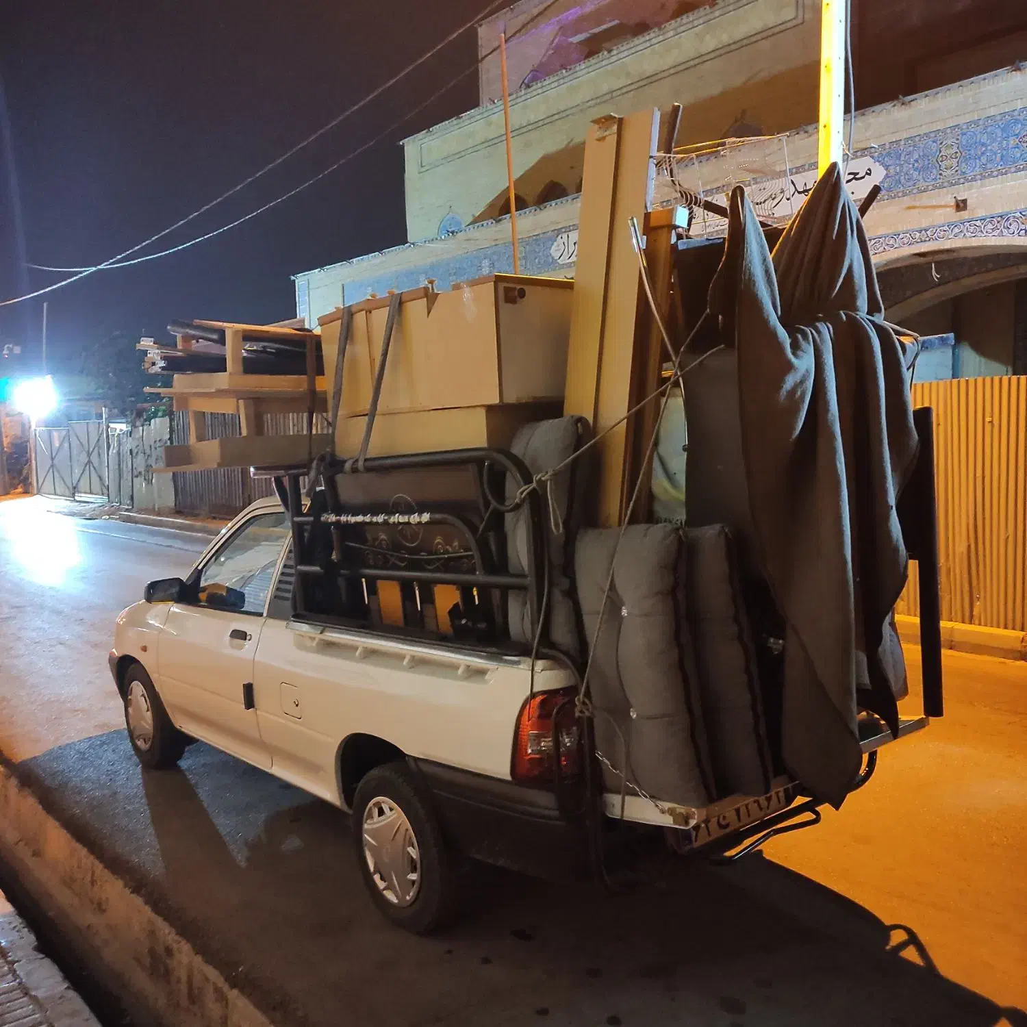 (اطمینان بار شیراز) وانت تلفنی.وحمل بار اسباب کشی|خدمات حمل و نقل|شیراز, فضل‌آباد|دیوار