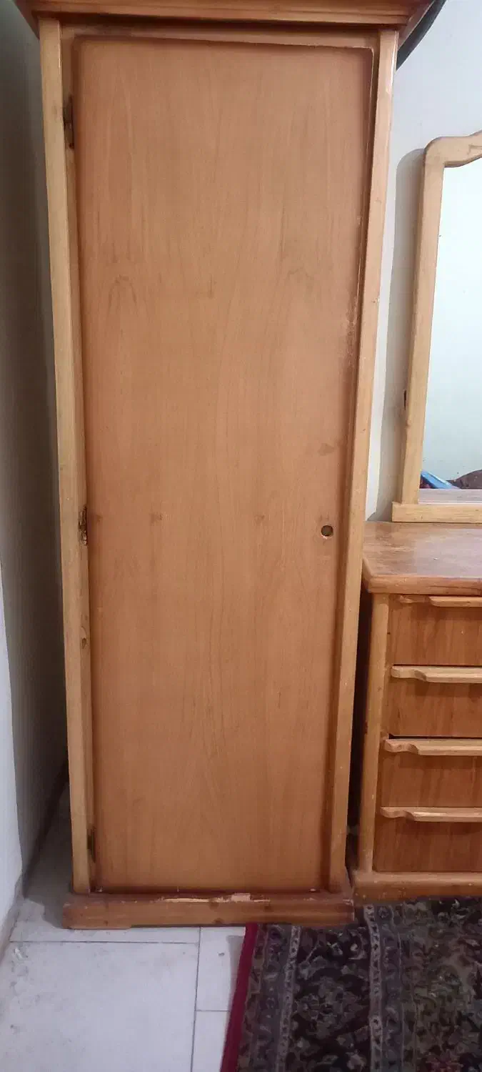 کمد و تخت، اینه و دراور|جاکفشی، کمد، دراور|مشهد, بهمن|دیوار