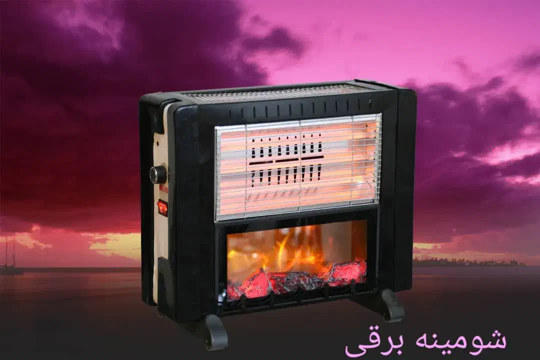 بخاری برقی فن دار مدل شومینه ای جدید کم مصرف|بخاری، هیتر، شومینه|شیراز, تحویلی|دیوار