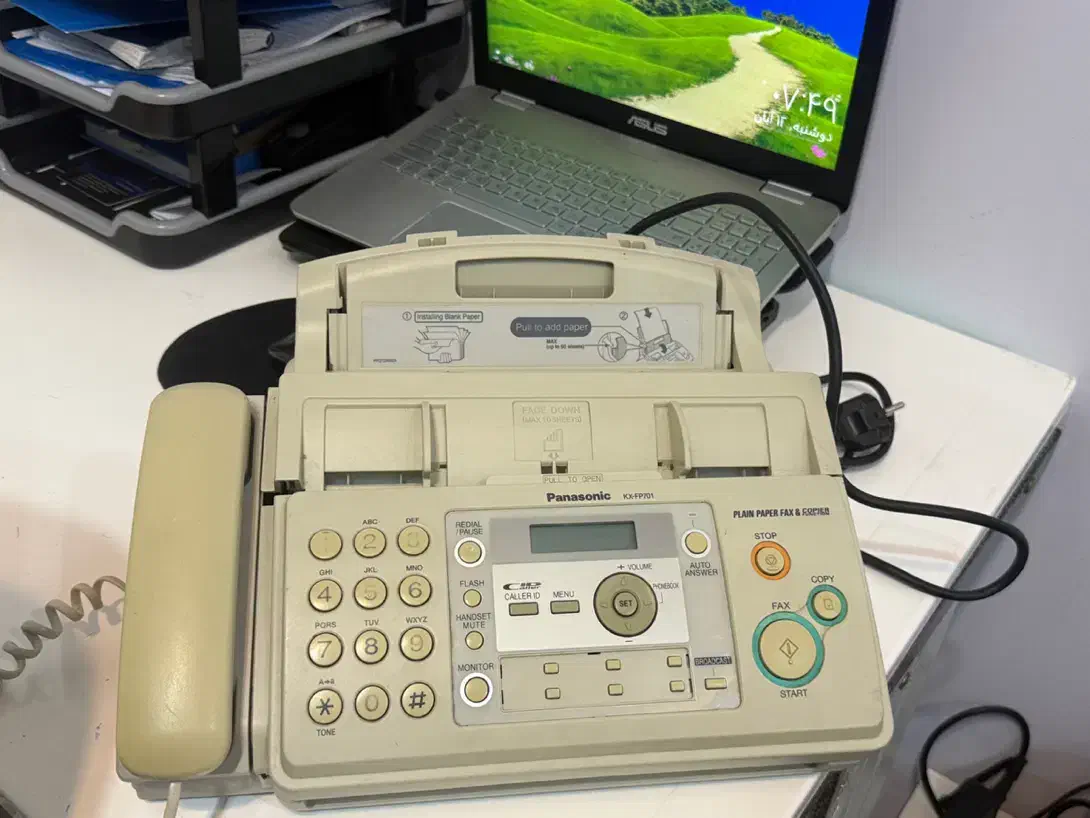 فکس مارک پاناسونیک تلفن تلفکس خارجی برند|پرینتر، اسکنر، کپی، فکس|مشهد, صیاد شیرازی|دیوار