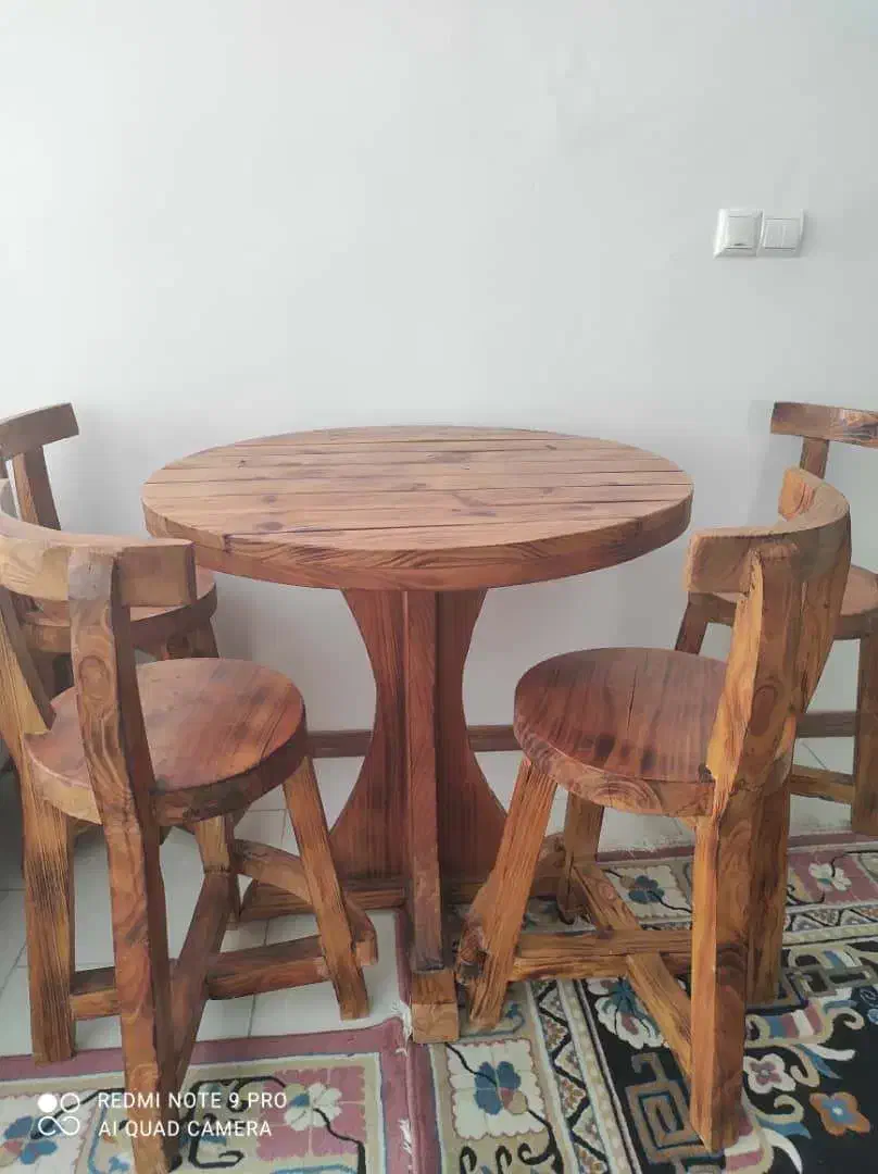 میز ناهارخوری دست ساز|میز و صندلی غذاخوری|هشتگرد, فاز ۷ مهستان|دیوار
