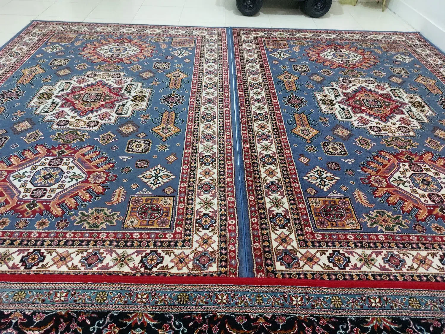 گلیم فرش۶متری ساوین|گلیم، جاجیم، گبه|خرم‌آباد, |دیوار