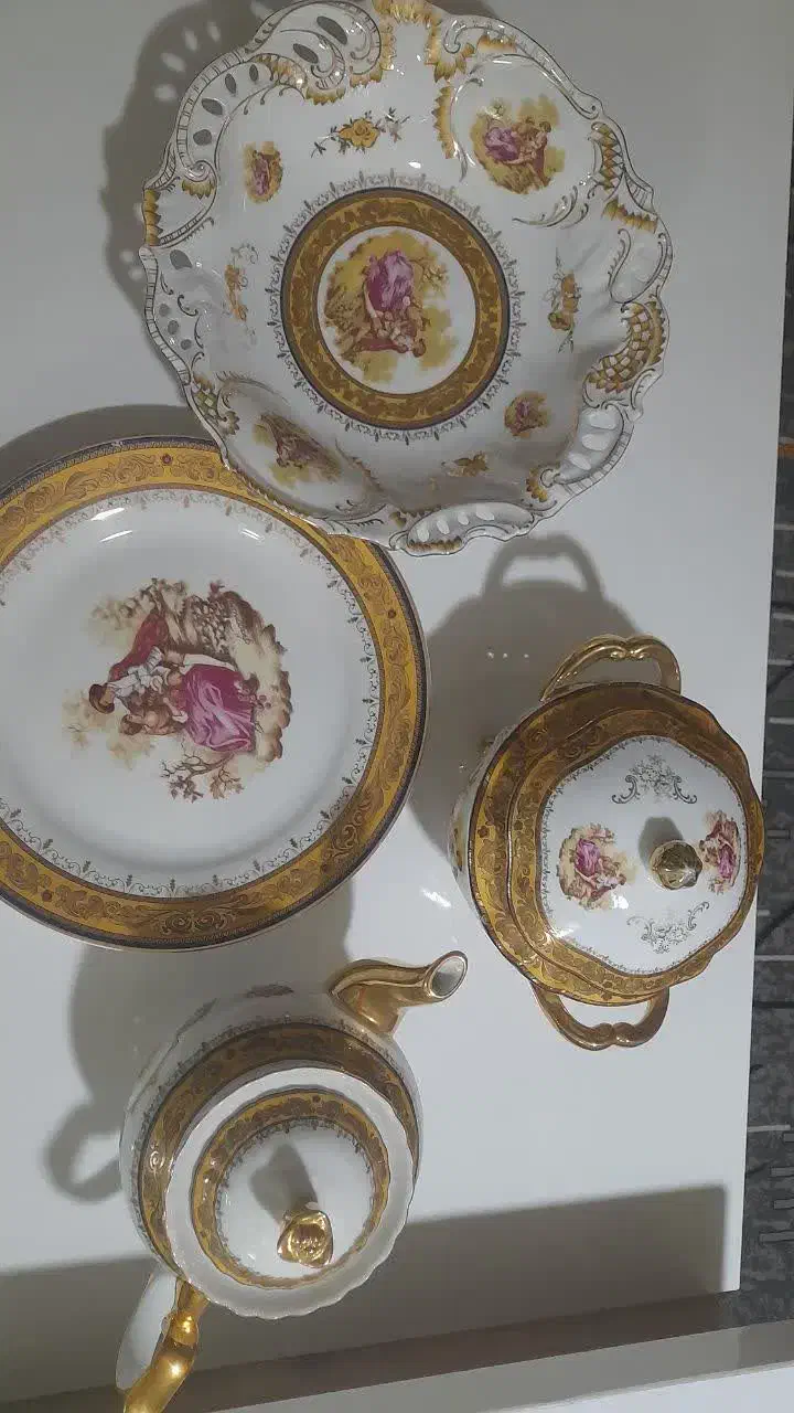 کاسه و بشقاب طرح قدیم|ظروف سرو و پذیرایی|تهران, جیحون|دیوار