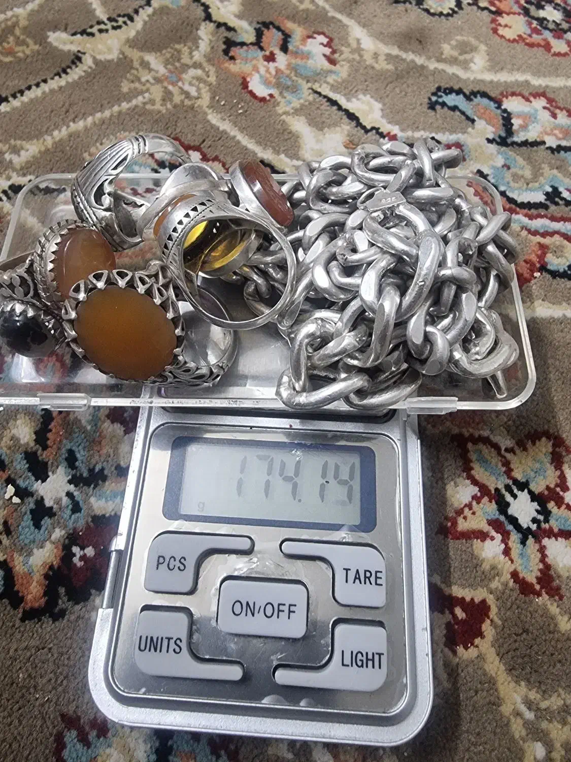 زنجیر و انگشتر|جواهرات|قم, ولیعصر|دیوار