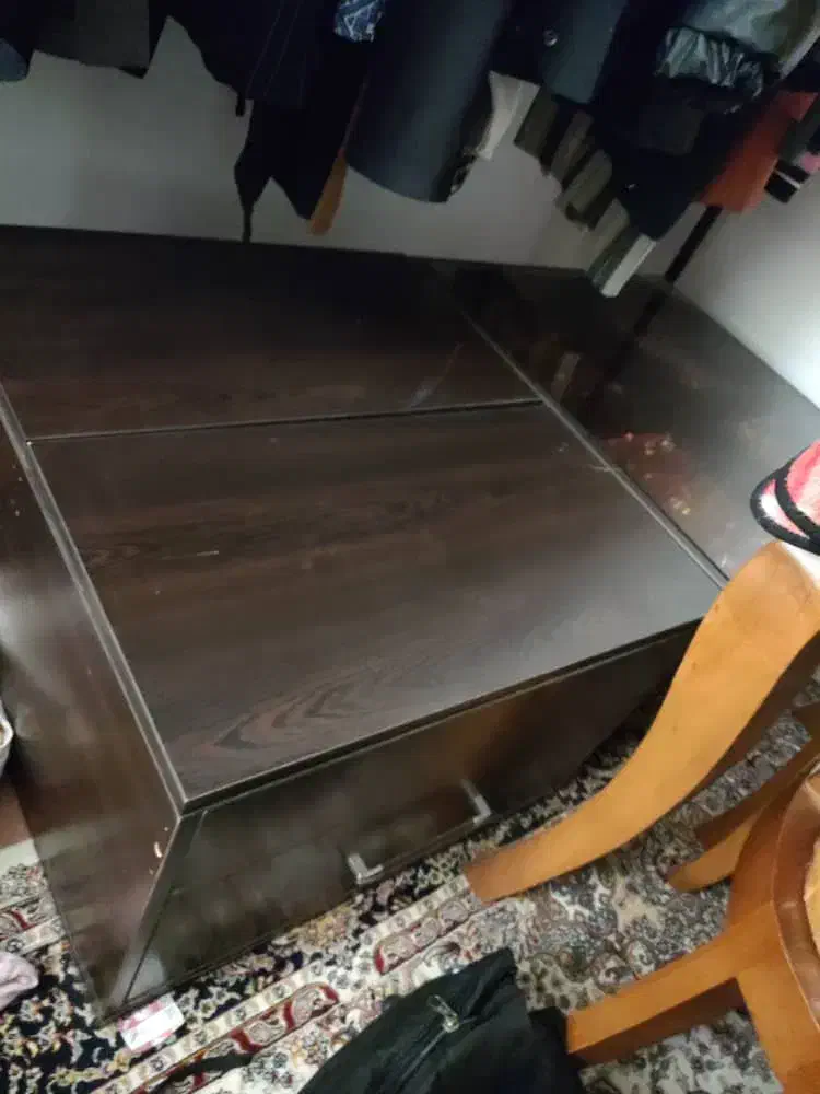 فروش تخت خواب، آینه، دراور و پاتختی تبریز|تخت و سرویس خواب|ایلخچی, |دیوار