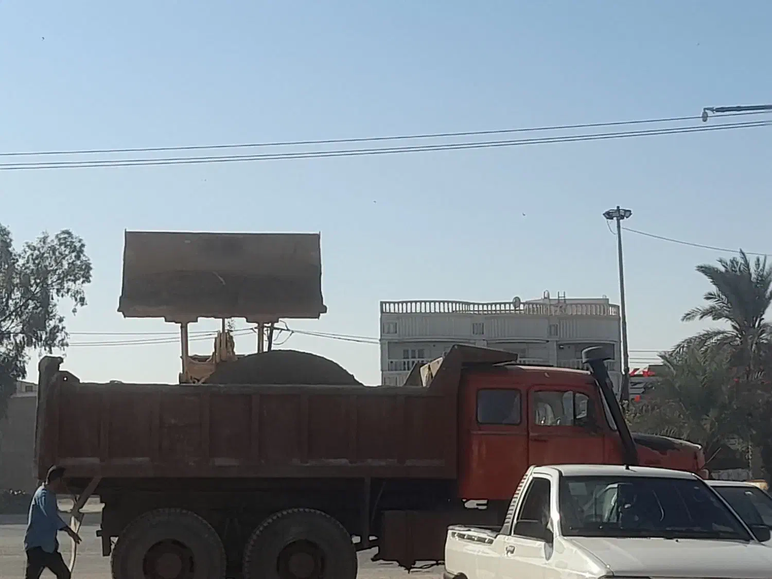 ماسه، شن .شسته کمپرسی کمتر از بازار|مصالح و تجهیزات ساختمان|شادگان, |دیوار