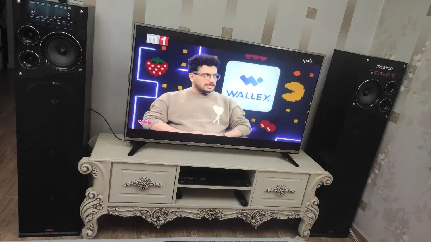 اسپیکر|سیستم صوتی خانگی|قدس, شهر‌قدس|دیوار