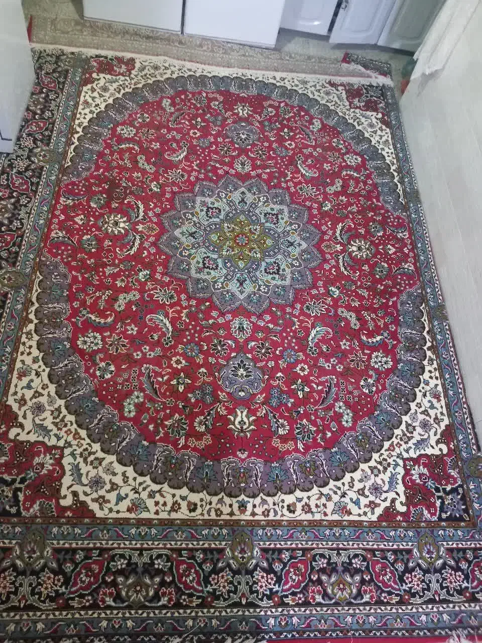 فرش لاکی|فرش|کرمانشاه, |دیوار