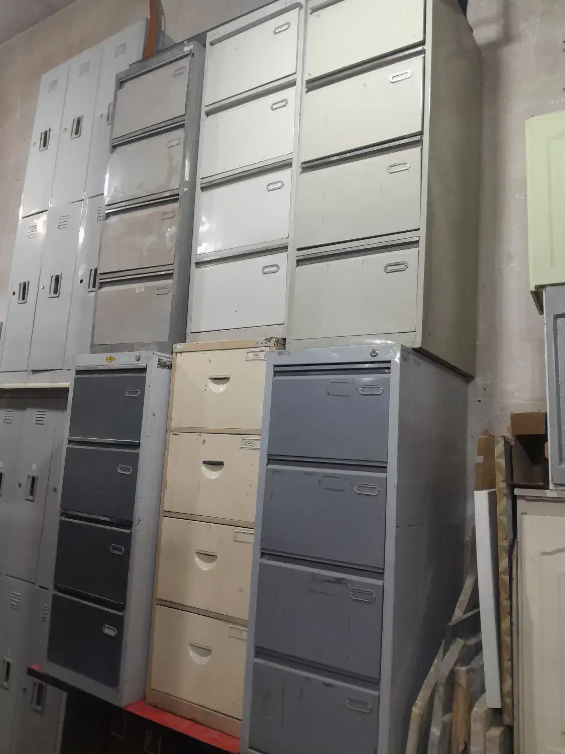 فایل فلزی تمیز ۴ کشو در حدنو ۱۰ عدد|دفتر کار|قم, شهرک امام حسن|دیوار