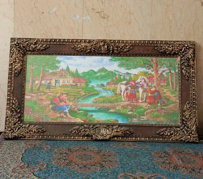 تابلو فرش ماشینی|تابلو، نقاشی، عکس|یزد, |دیوار