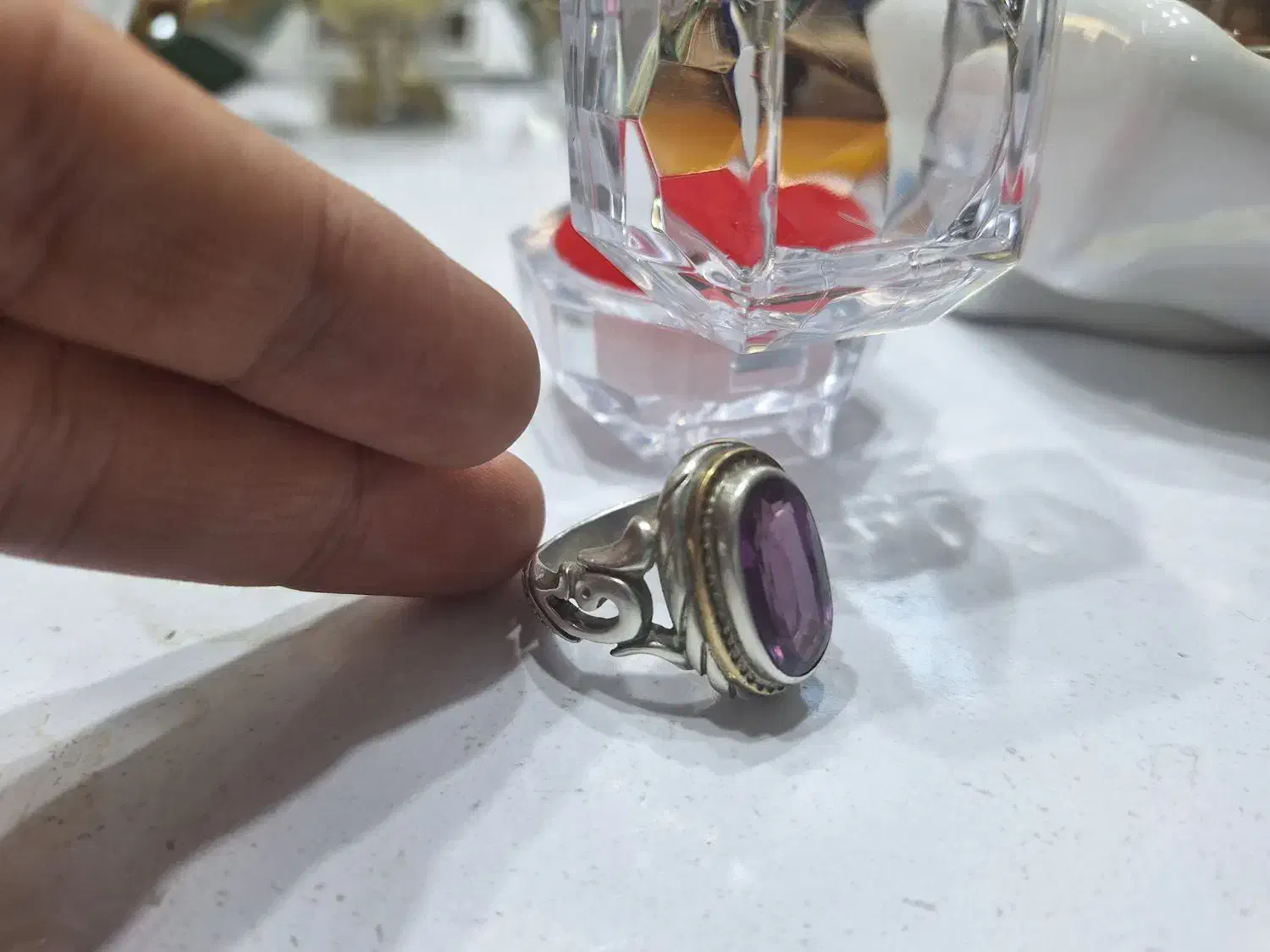 انگشتره نقره الکساندرد|جواهرات|مراغه, |دیوار