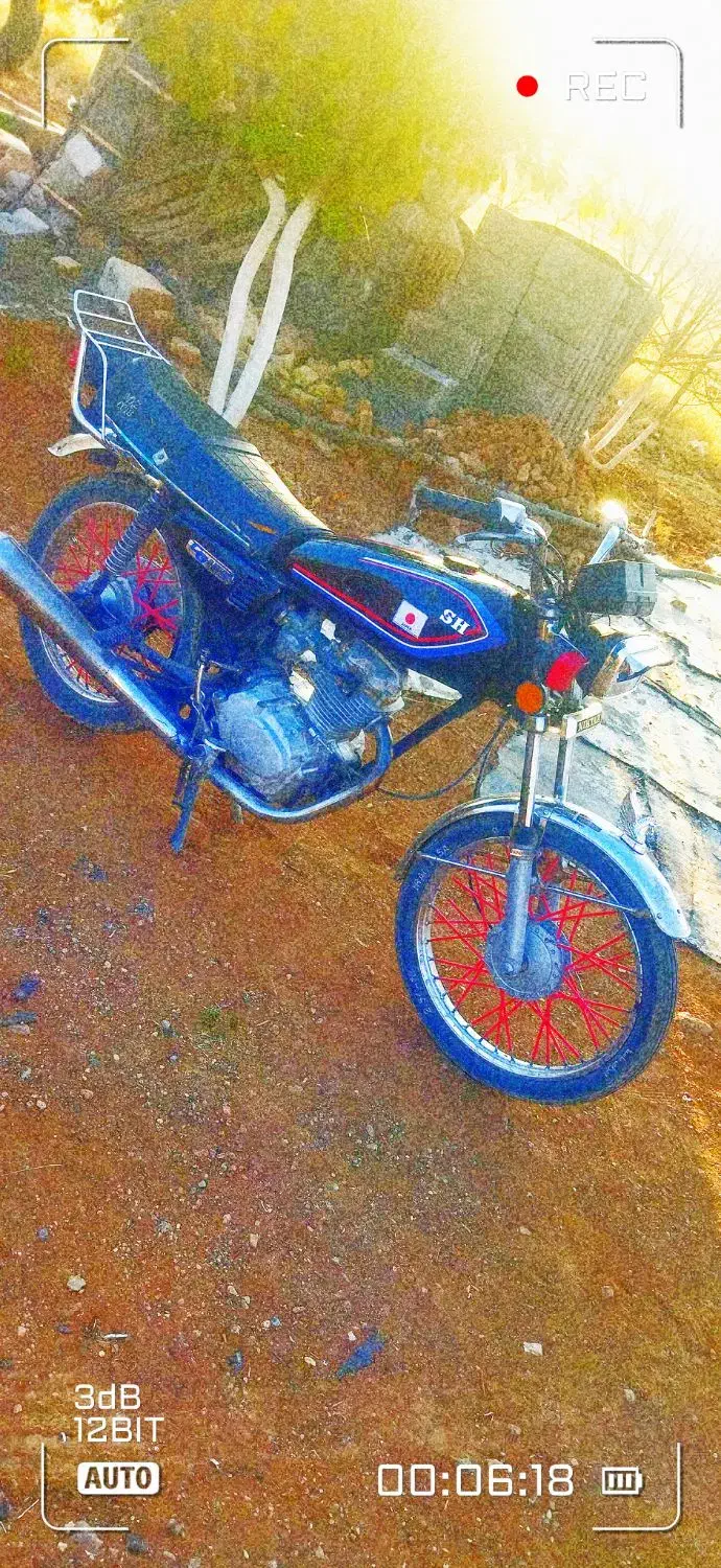 موتور 125 لینهای مزایده|موتورسیکلت|کرمانشاه, |دیوار