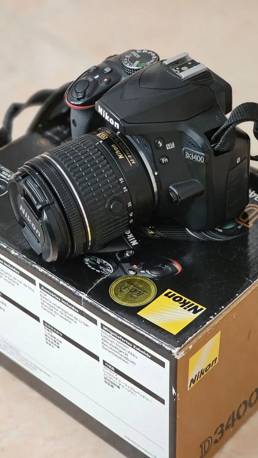 دوربین nikon d3400|دوربین عکاسی و فیلمبرداری|تهران, لویزان|دیوار