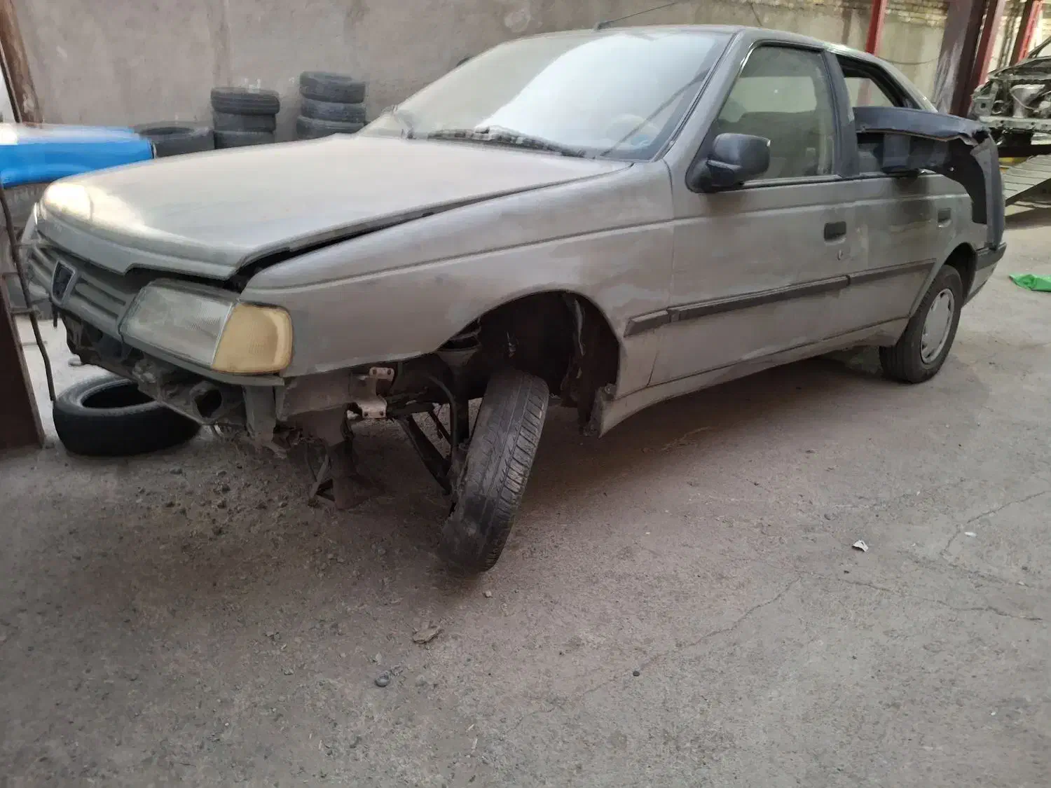 پژو اردی مدل 82 تصادفی|خودرو سواری و وانت|سبزوار, چهارراه فرودگاه|دیوار